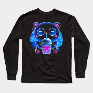 Panda Boba Tea Soul Long Sleeve T-Shirt